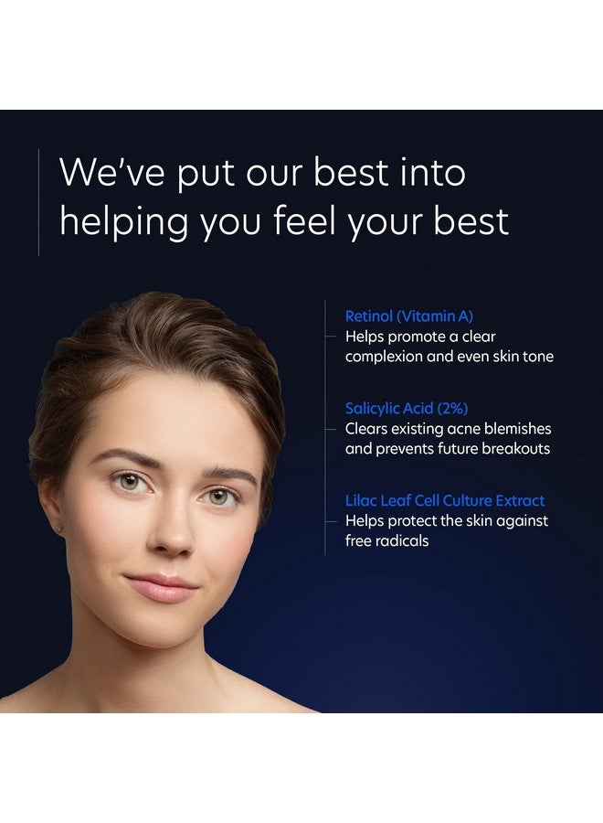 Intensive Clarity Treatment 0.5% Pure Vitamin A Retinol & 2% Salicylic Acid Face Serum For Acneprone Skin (1 Oz)