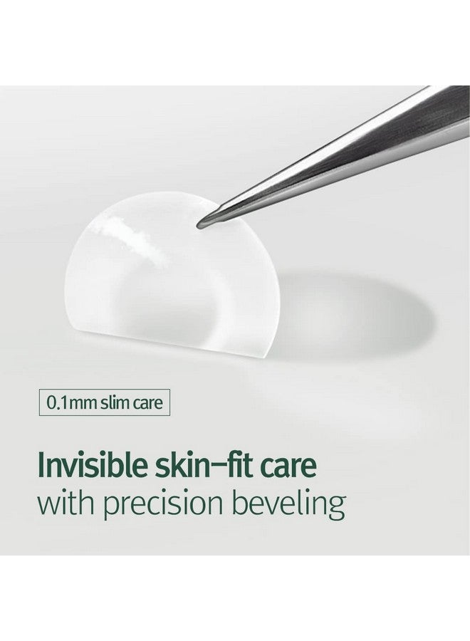 Calming Clear Spot Patch (Slim Care)145 Count Quick Adhesive & Invisible Oval Fit Stickers Beveling Hydrocolloid Acne Spot Cover Pimple Focused Skin Care For Blemishes And Zit 2 Sized