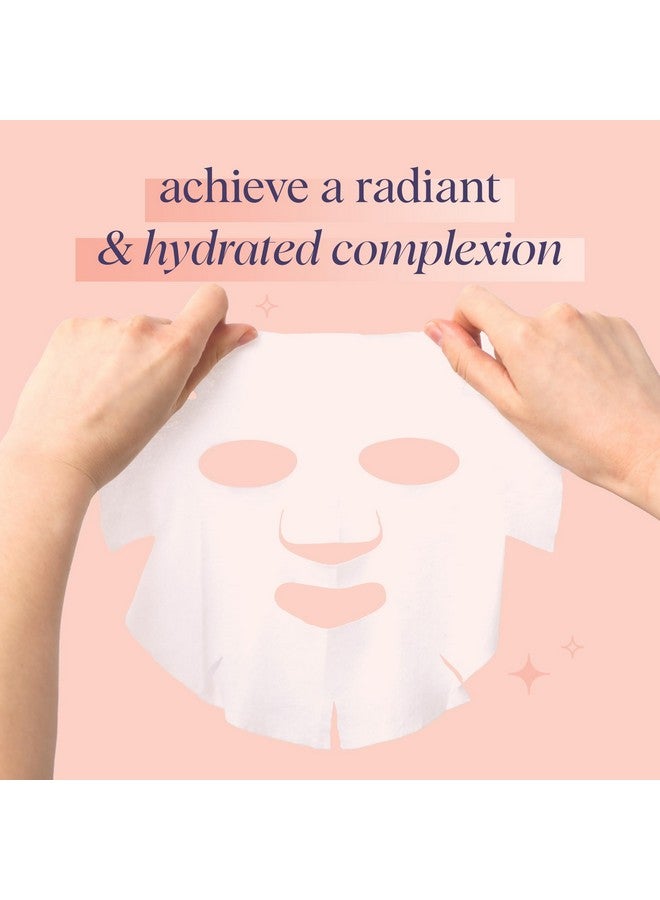 Donut Let Me Go Duo Facial Masks Pack Of 6 Skincare Gift Set For Valentine'S Day Radiant Caffeine And Soothing Vanilla Beauty Moisture Hydration Face Mask For Men And Women