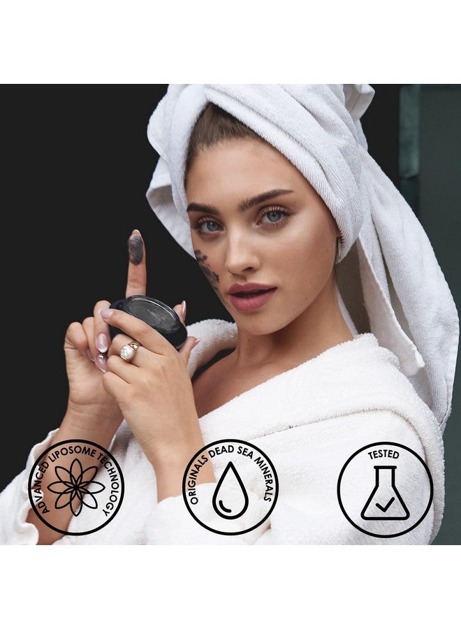 Premier Dead Sea Classic Original Miracle Noir Mask Age Defying Detoxifying Hydrating Nourishing Exfoliating Anti Oxidant All In One Best Mask 2.04 Fl Oz.