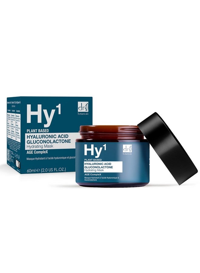 Hyaluronic Acid & Gluconolactone Hydrating Antiaging Facial Mask Reduce Wrinkles Renew Gentle Exfoliate And Revitalize Skin With Nourishing Hyaluronic Acid Mask