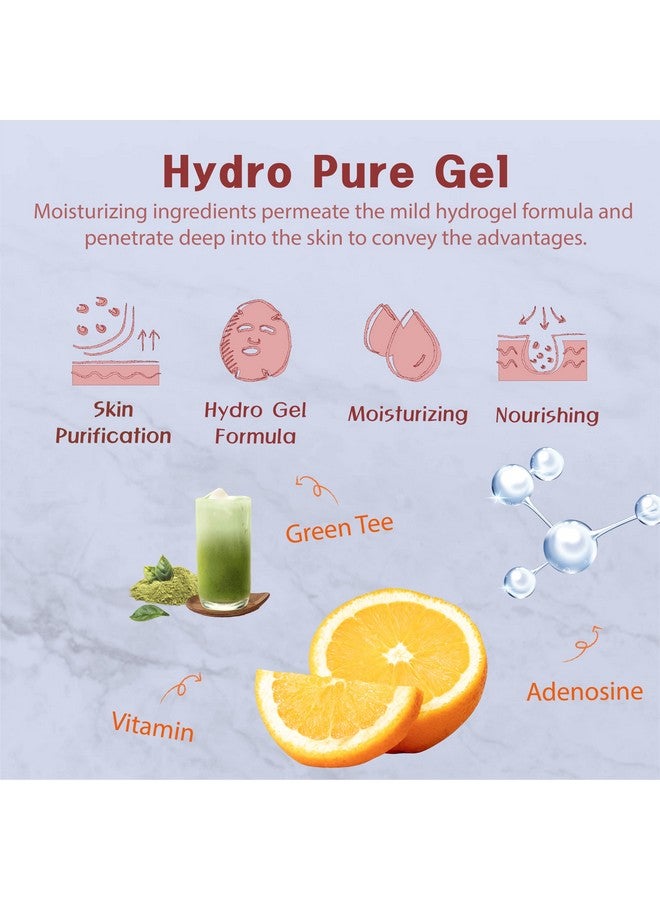 Age Defying Hydro Pure Gel Mask (5 Pack) Hydrogel Face Mask For Age Treatment & Nourishing