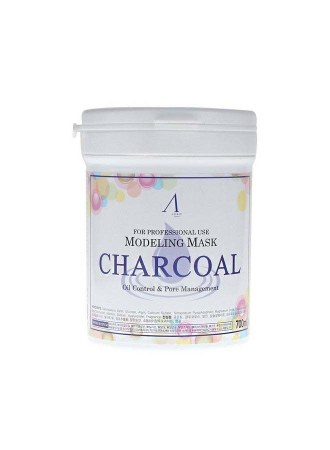 700Ml Modeling Mask Powder Pack Charcoal For Oily Skin & Pore Treatment (New Version/Old Version)