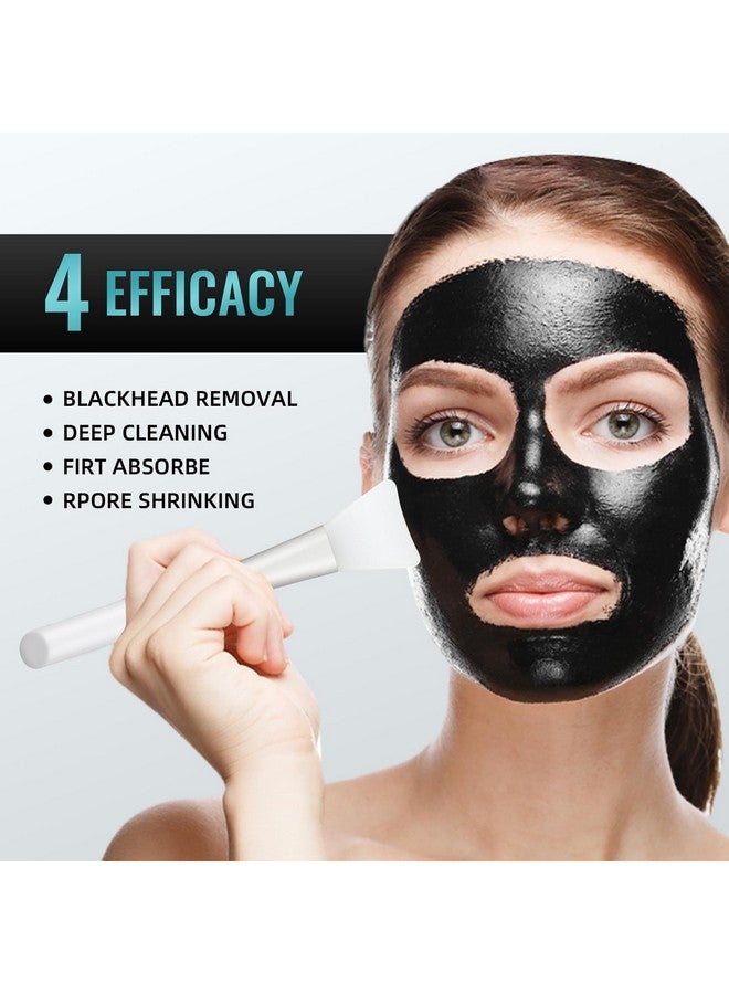 Blackhead Remover Maskactivated Charcoal Peel Off Maskdeep Cleansing Mask With Brush Pimple Extractorsblackhead Mask For Cleansingpore Minimizinggentle Exfoliatingfor All Skin Typesoily Skin