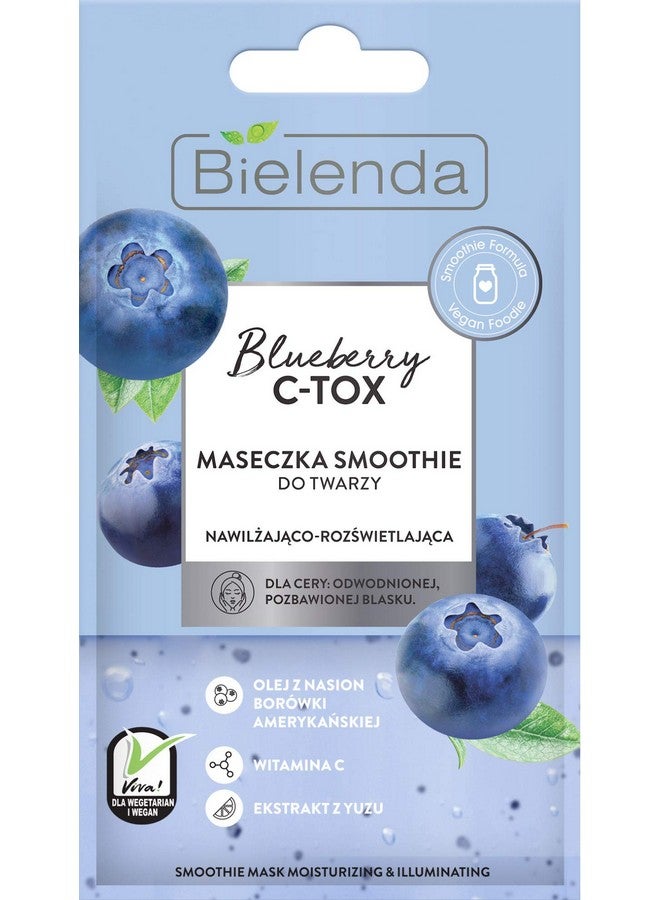 Blueberry Ctox Moisturizing And Brightening Mask 8G