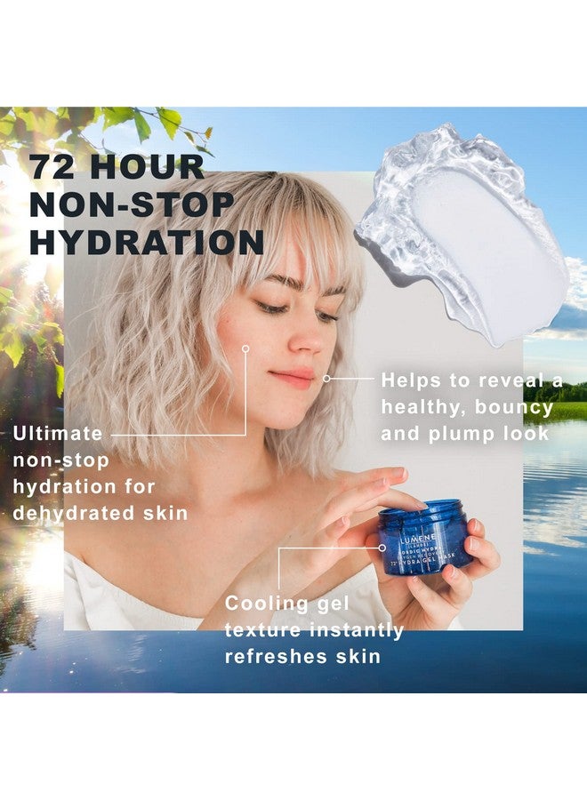 [Lähde] Nordic Hydra Oxygen Recovery 72Hr Hydra Gel Mask Cooling + Hydrating Face Mask Recharges Dry Dehydrated Skin With Organic Nordic Birch Sap + Pure Arctic Spring Water (150Ml)