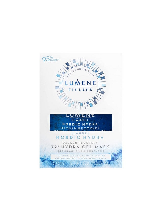 [Lähde] Nordic Hydra Oxygen Recovery 72Hr Hydra Gel Mask Cooling + Hydrating Face Mask Recharges Dry Dehydrated Skin With Organic Nordic Birch Sap + Pure Arctic Spring Water (150Ml)