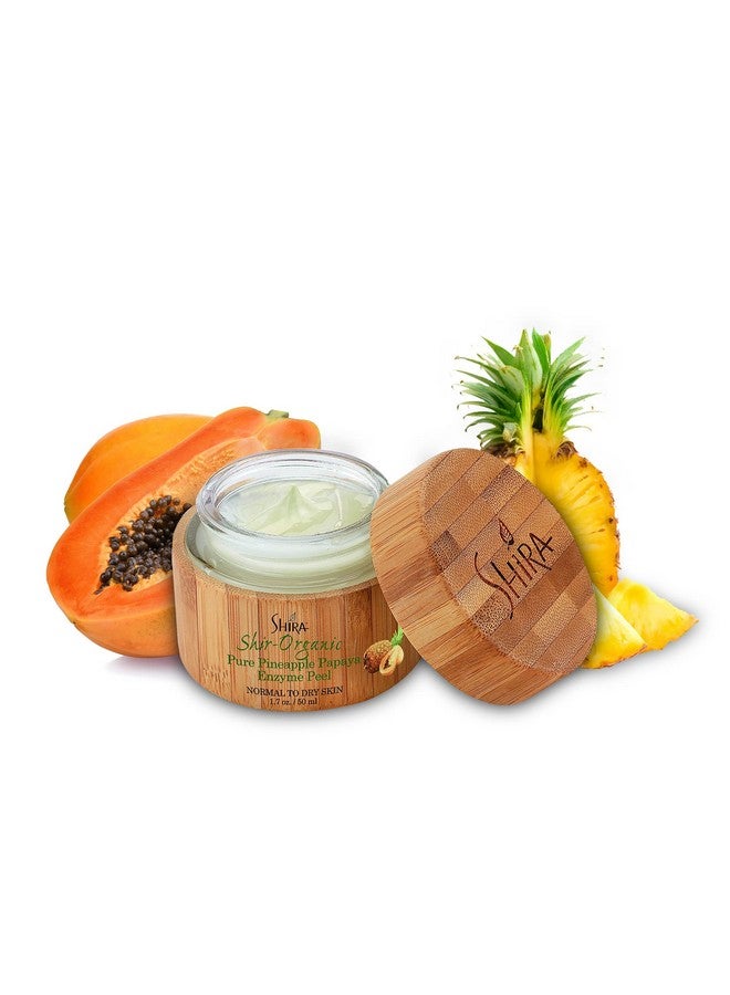 Shirorganic Pure Pineapple Papaya Enzyme Peel For Smooth Radiant And Balances Skin Tone With Natural Antiaging Formula For All Skin Type(15 Ml)