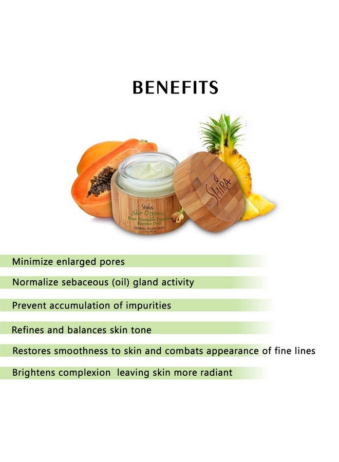 Shirorganic Pure Pineapple Papaya Enzyme Peel For Smooth Radiant And Balances Skin Tone With Natural Antiaging Formula For All Skin Type(15 Ml)