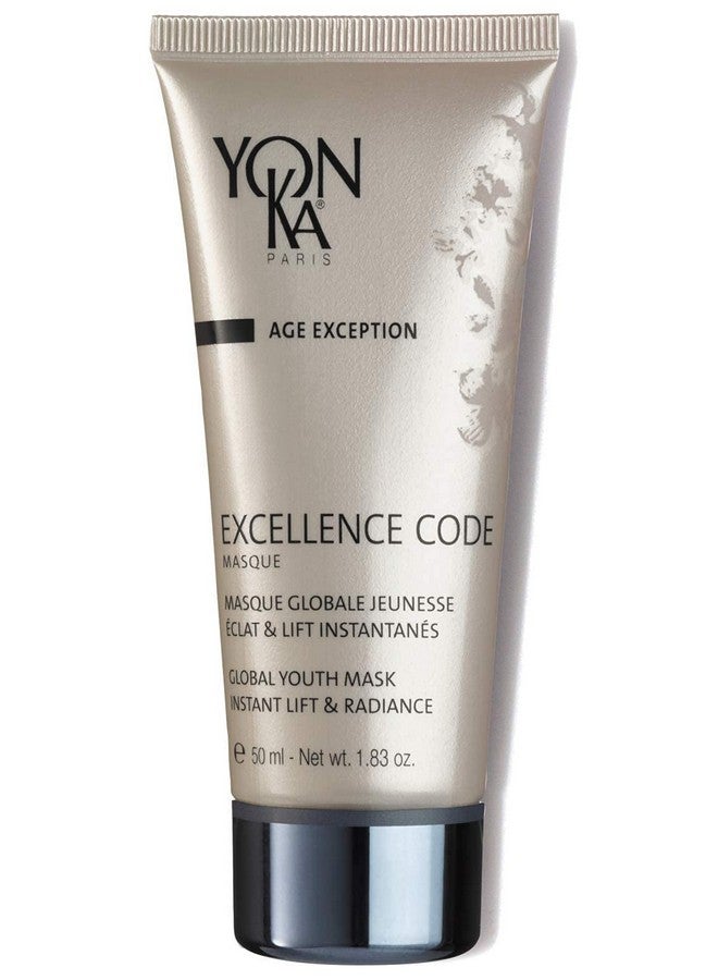 Yonka Excellence Code Masque (50Ml) Antiaging Face Mask And Overnight Sleep Treatment With Hyaluronic Acid Lift And Firm Skin Parabenfree