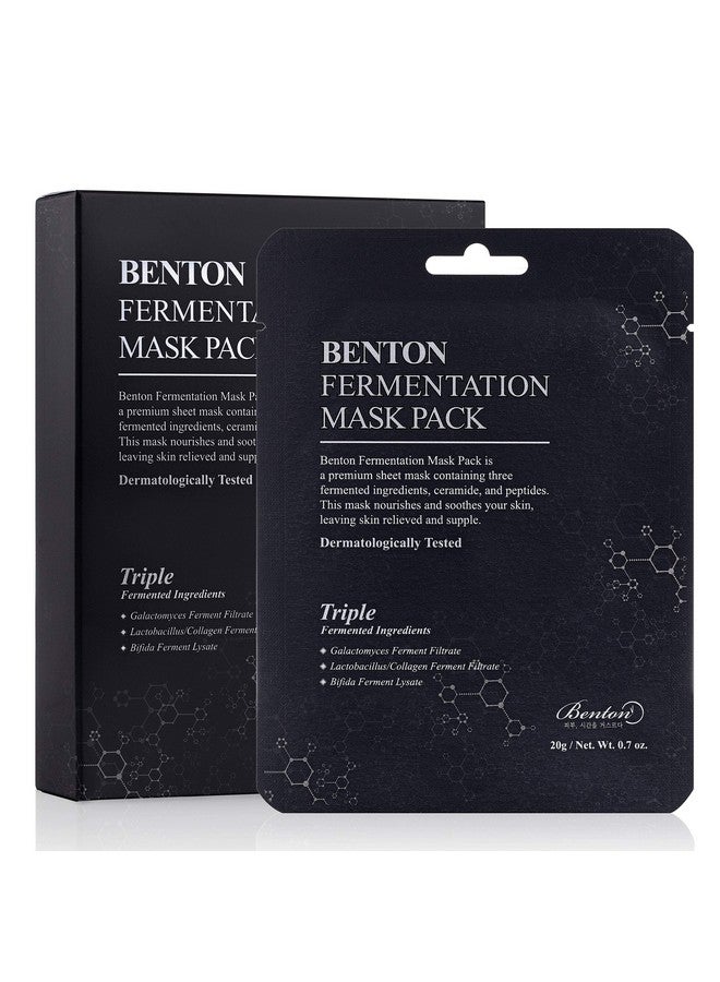 Fermentation Mask Pack (Box Of 10) A Premium Boosting Mask Pack Wrinkle Care