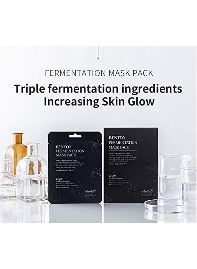 Fermentation Mask Pack (Box Of 10) A Premium Boosting Mask Pack Wrinkle Care