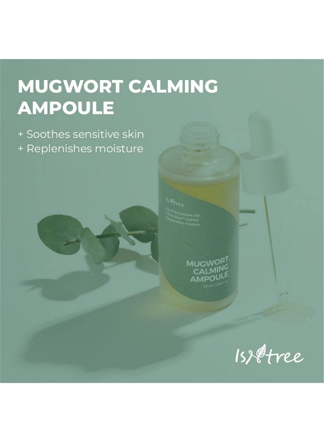 Mugwort Calming Ampoule 50Ml 1.69 Fl.Oz Soothes Sensitive Skin Replenishes Moisture