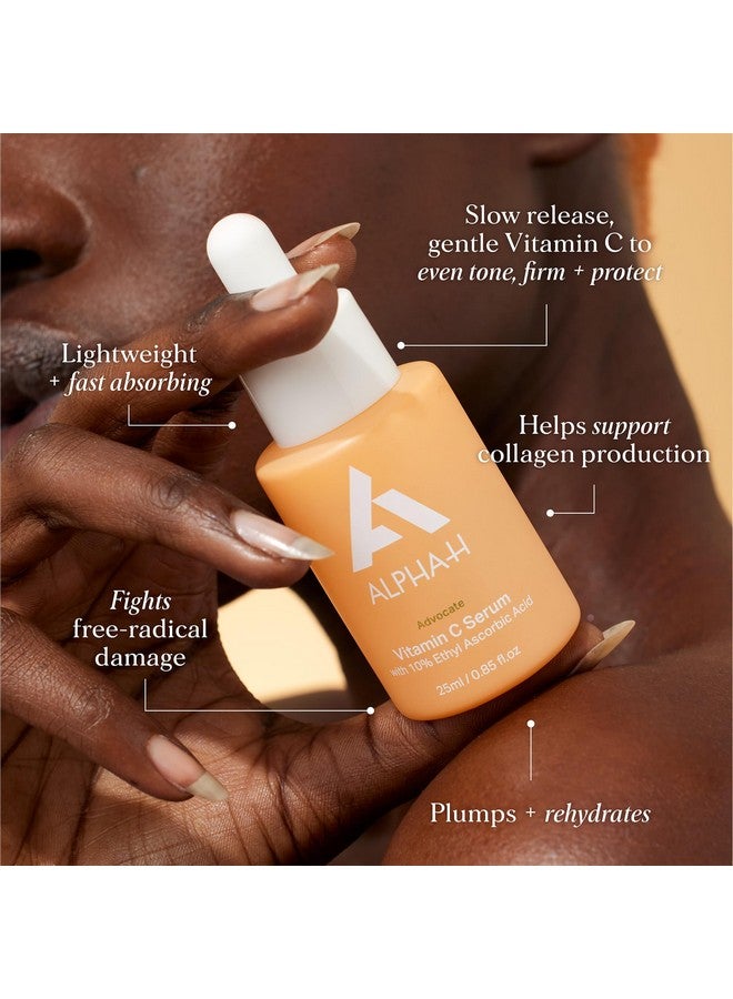 Vitamin C Serum With 10% Ethyl Ascorbic Acid With Hyaluronic Acid Improves Dull Complexion