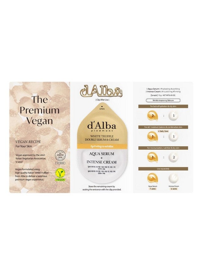 D'Alba White Truffle Double Serum & Cream (0.45 Ounce (Pack Of 1))