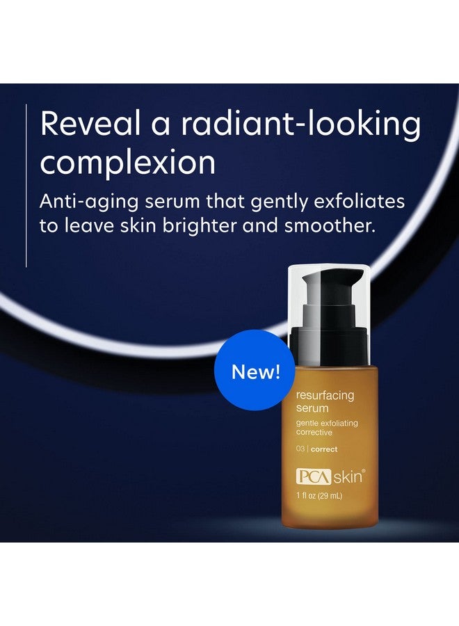 Resurfacing Serum Gentle Exfoliating Facial Corrective With Lactic & Glycolic Acid For Bright Even Skin (1 Fl Oz)