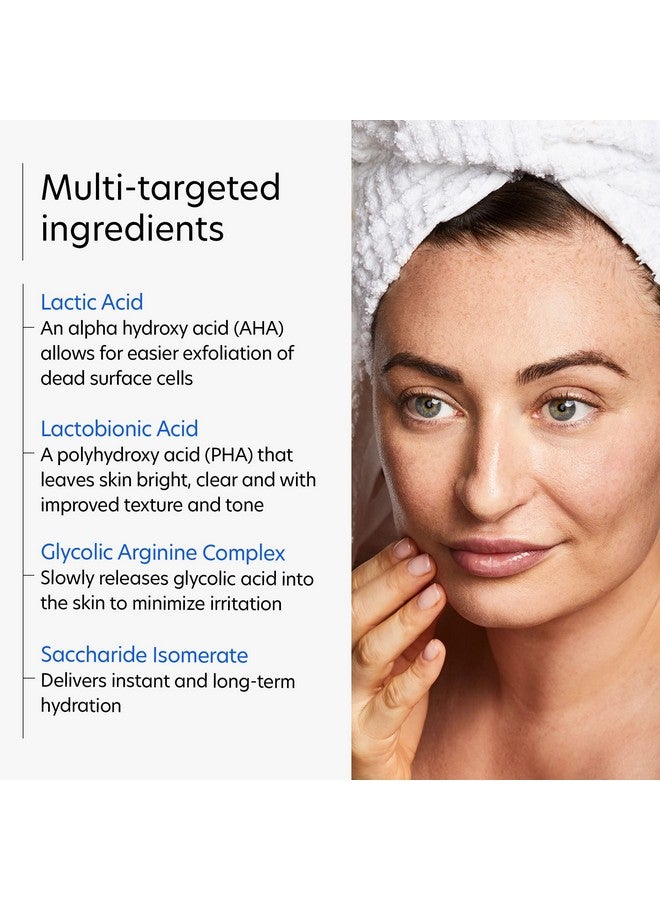 Resurfacing Serum Gentle Exfoliating Facial Corrective With Lactic & Glycolic Acid For Bright Even Skin (1 Fl Oz)