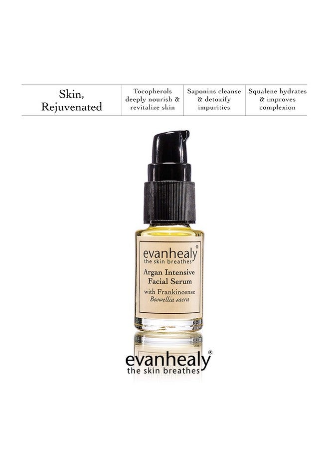 Argan Intensive Facial Serum Handcrafted Argan Oil With Organic Essential Oils Nourishing & Rejuvenating Treatment For All Skin Types