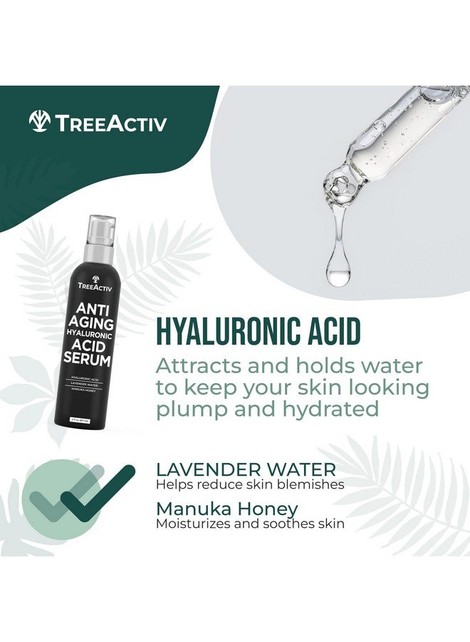 Oilfree Advanced Skin Repair Serum 2 Oz Pure Hyaluronic Acid Serum For Face Serums For Skin Care Hyaluronic Acid Face Serum For Women Hydrating Wrinkle Serums And Facial Serums