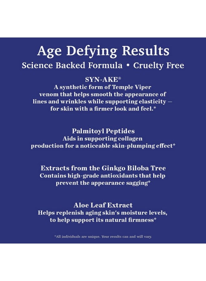 Line Smoothing Serum Reduce Deep Wrinkles & Smooth Skin Antiaging Serum For Firming And Hydrating Face Correct Fine Lines W/Antioxidants Peptides Ginkgo Bilboa Extract & Aloe