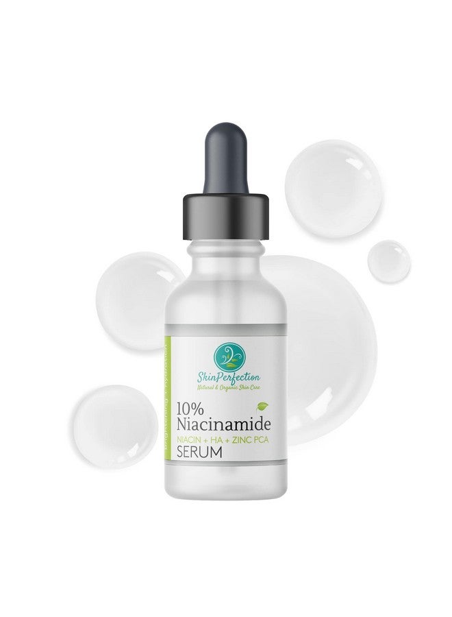 Niacinamide Serum 10% Niacin Hyaluronic Acid Sodium Hyaluronate Serum Vitamin B3 Zinc Pca Dark Spot Remover Face Dark Spot Corrector 1 Oz