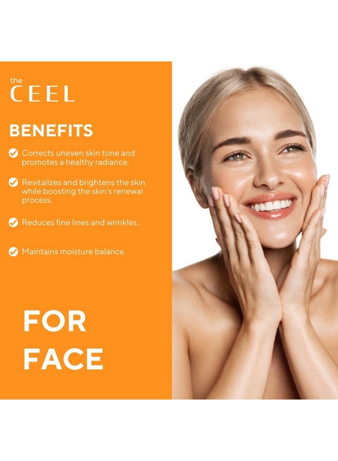 Vitamin C Face Serum Brightening Moisturizing And Anti Aging Serum For Dark Spots Wrinkles Vitamin C Serum For Face With 20% Pure Vitamin C Ferulic Acid And Vitamin B5 1.Fl.Oz(30 Ml)