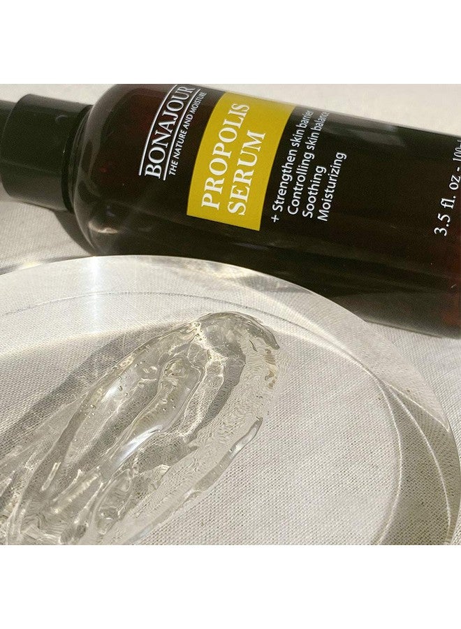 R] Propolis Serum The Best Natural Propolis Extract Soothing Gel For Sensitive Skin 3.5 Fl.Oz (Antiacne Moisturizing Soothing Nutrition)
