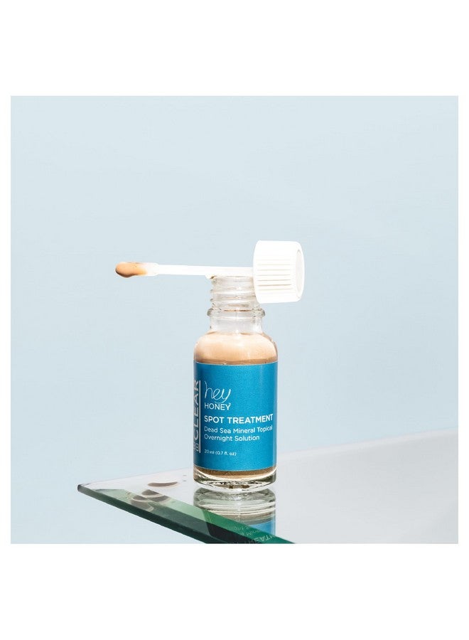 Skincare Be Clear Acne Spot Treatment Overnight Pimple Drying Lotion Use Over Zits Whitehead & Blemishes 1 Oz