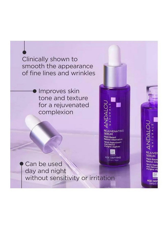 Rejuvenating Serum With Plant Based Retinol 1 Oz