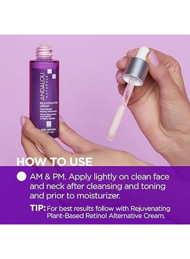 Rejuvenating Serum With Plant Based Retinol 1 Oz