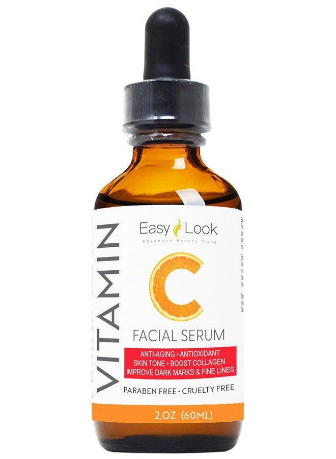 Vitamin C Face Serum Anti Aging Facial Serum With Vitamin C For Dark Spots Even Skin Tone Eye Area Fine Lines & Wrinkles 2 Fl Oz