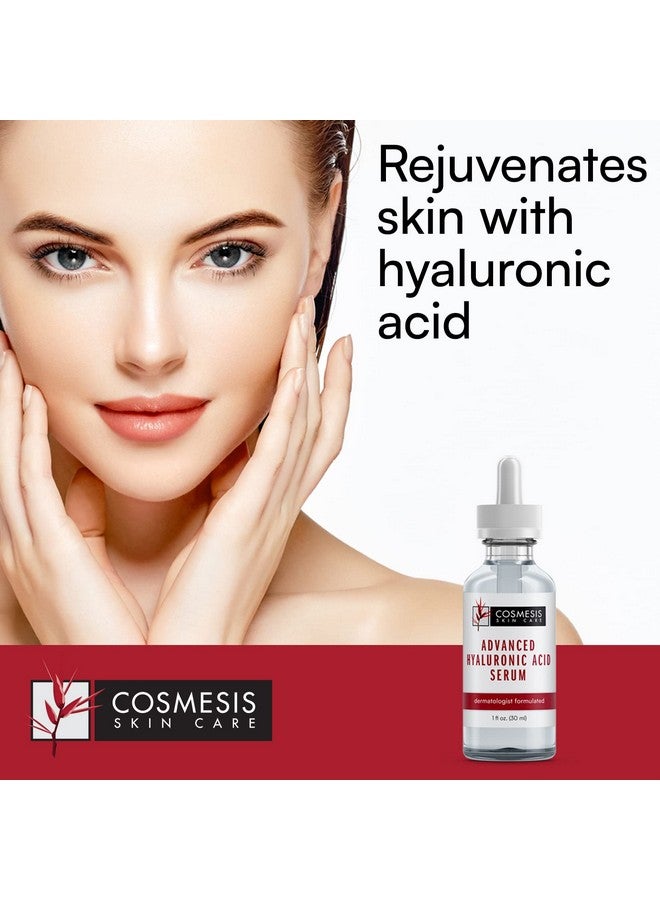 Advanced Hyaluronic Acid Serum Hydrates & Revitalizes Skin Reduces Fine Lines & Wrinkles 30Ml Cosmesis