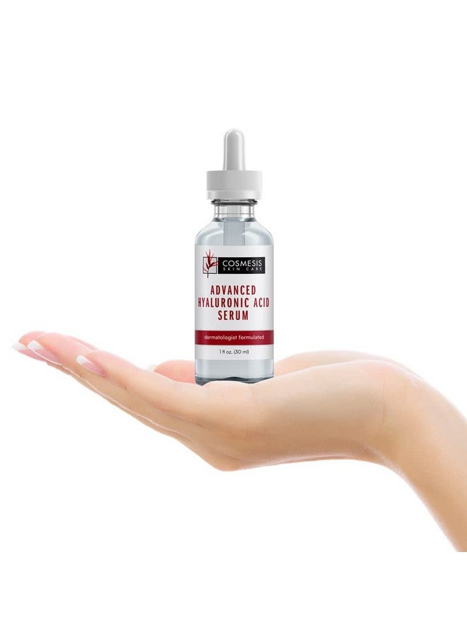 Advanced Hyaluronic Acid Serum Hydrates & Revitalizes Skin Reduces Fine Lines & Wrinkles 30Ml Cosmesis