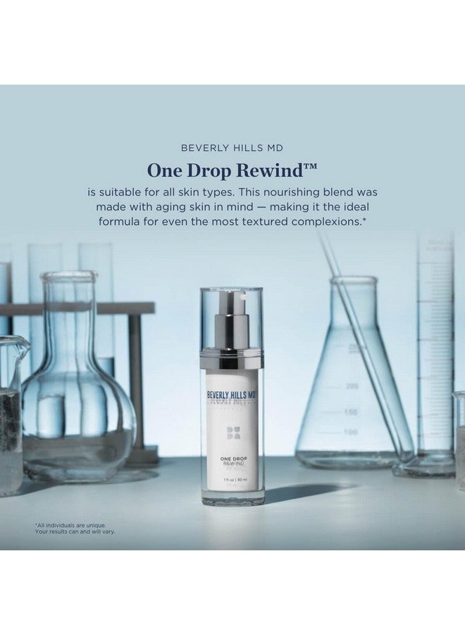 One Drop Rewind For Aging Skin Tightening Serum For Instant Smooth Skin Appearance Up To 8 Hours Target Fine Lines Wrinkles Crows Feet Smile & Frown Lines W/Argireline