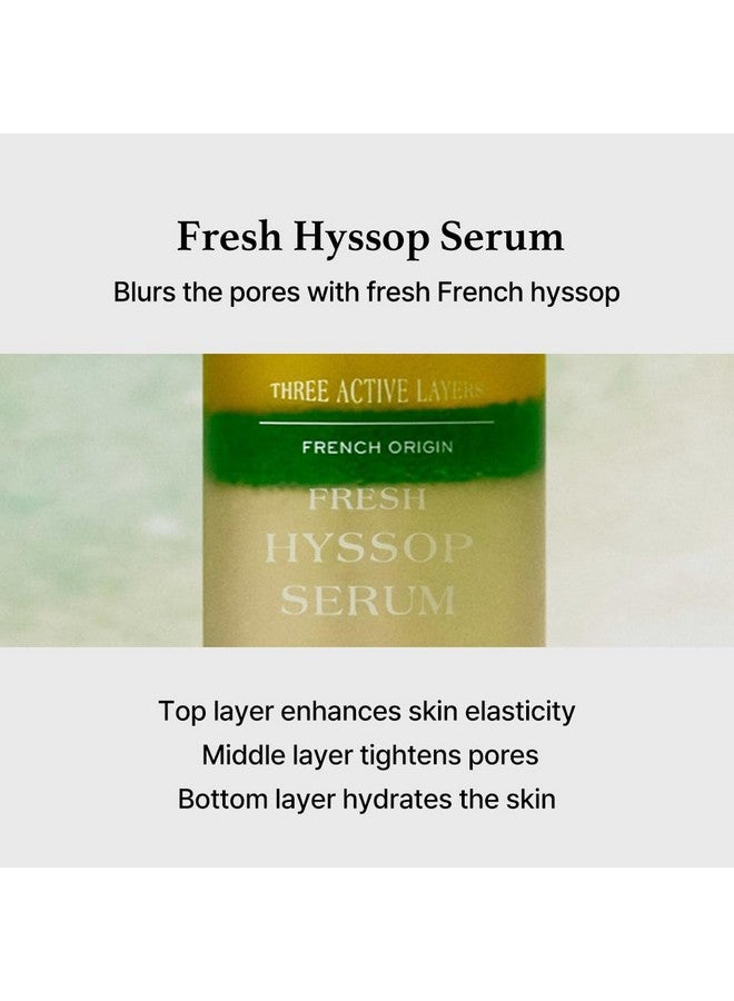 Fresh Hyssop Spray Serum Mist Antiaging Deep Hydration Anti Wrinkle All In One Care Korean Skincare