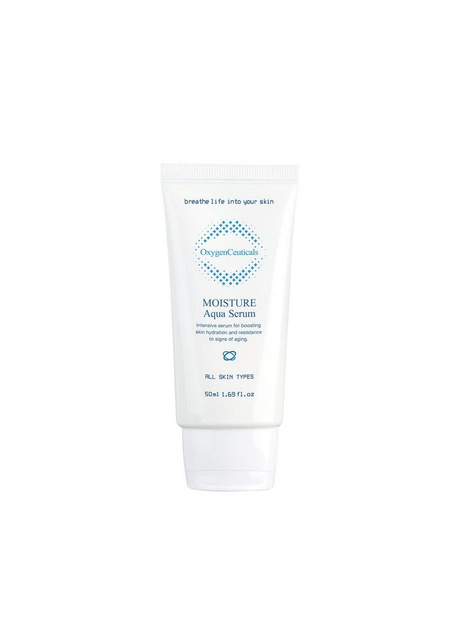 Moisture Aqua Serum Ultra Intensive Hydrating Gel Serum For Dry Flaky Skin 1.69 Ounces (50Ml)