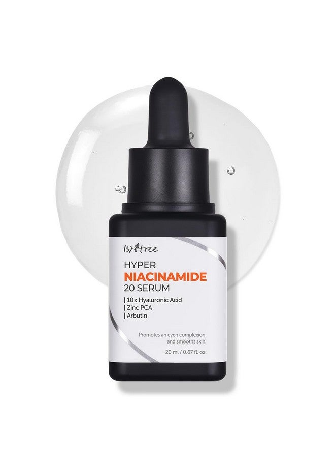 Hyper Niacinamide 20 Serum 20Ml 10X Hyaluronic Acid Helps Minimize Enlarged Pores Even Skin Tone