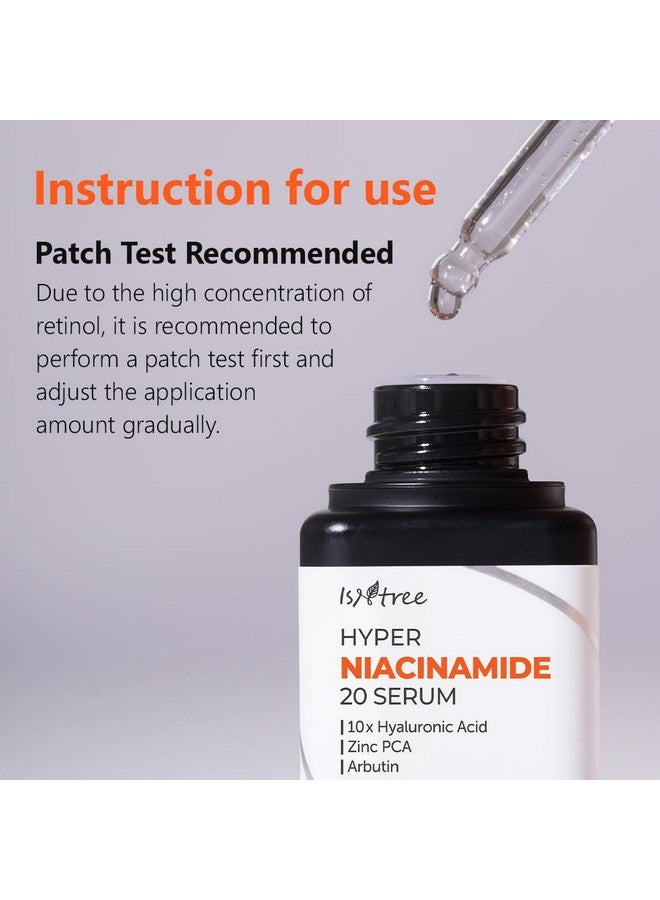 Hyper Niacinamide 20 Serum 20Ml 10X Hyaluronic Acid Helps Minimize Enlarged Pores Even Skin Tone