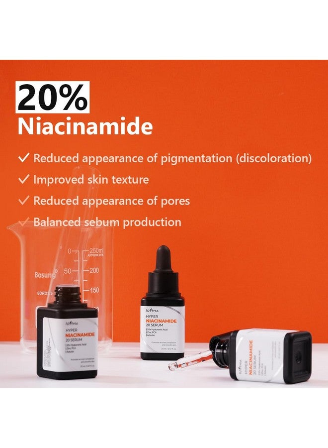 Hyper Niacinamide 20 Serum 20Ml 10X Hyaluronic Acid Helps Minimize Enlarged Pores Even Skin Tone