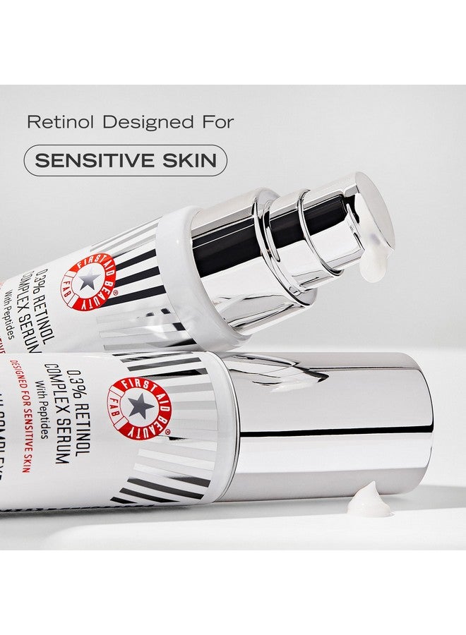 0.3% Retinol Complex Serum With Peptides Improves Look Of Lines And Wrinkles With Less Irritation Than Traditional Retinol 1 Oz.