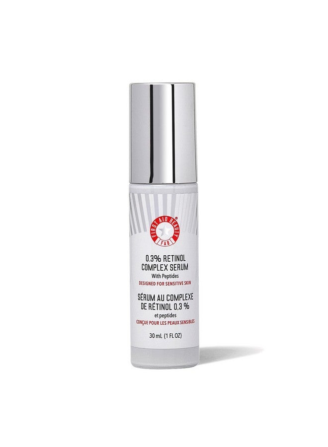 0.3% Retinol Complex Serum With Peptides Improves Look Of Lines And Wrinkles With Less Irritation Than Traditional Retinol 1 Oz.