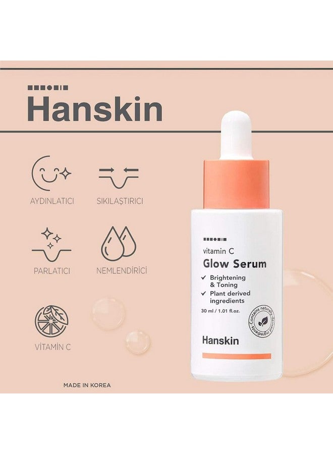 Vitamin C Glow Serum With Ascorbic Acid Toning Illuminates For Glowing Skin [30Ml]