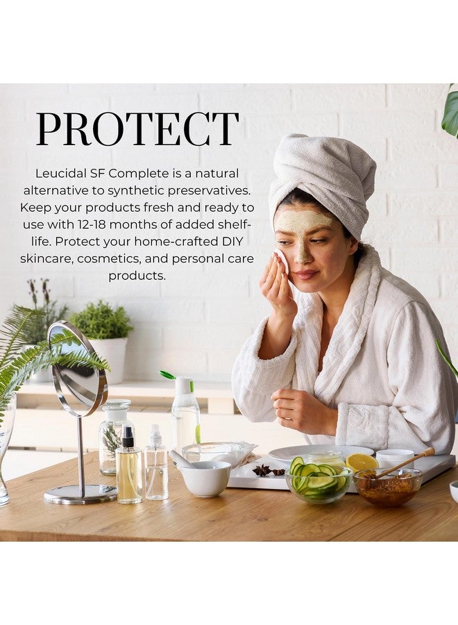 Leucidal® Sf Complete Salicylic Free Natural Protection Lactobacillus For Diy Antiaging Vitamin C Hyaluronic Acid Facial Serums Cosmetics Skin Perfection 4 Oz