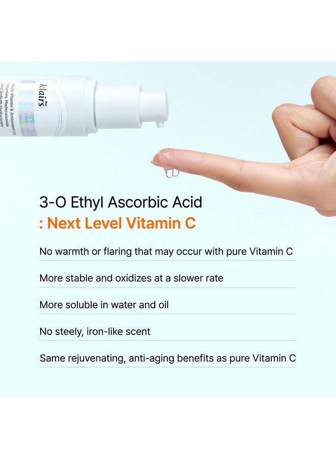 S] Freshly Juiced Vitamin Charging Serum Korean Skincare 3Oethyl Ascorbic Acid 10% Niacinamide Nonoily Texture For Sensitive Skin