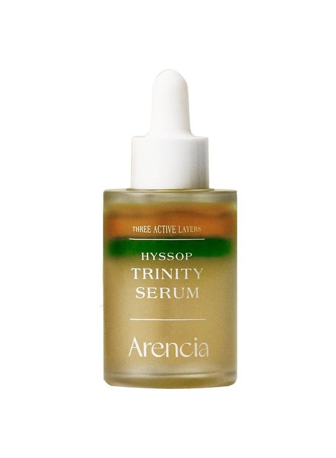 Hyssop Trinity Serum Face Serum For Hydration Glow Longlasting Moisture Pore Tightening Blurring Antiaging Fresh Ingredients 3 Active Layers