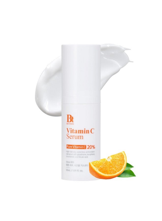 Vitamin C Serum Korean Skin Care Serum For Face With 20% Pure Vitamin C Skin Texture & Elasticity Care Face Moisturizer For All Skin Types(1.01 Fl. Oz.)