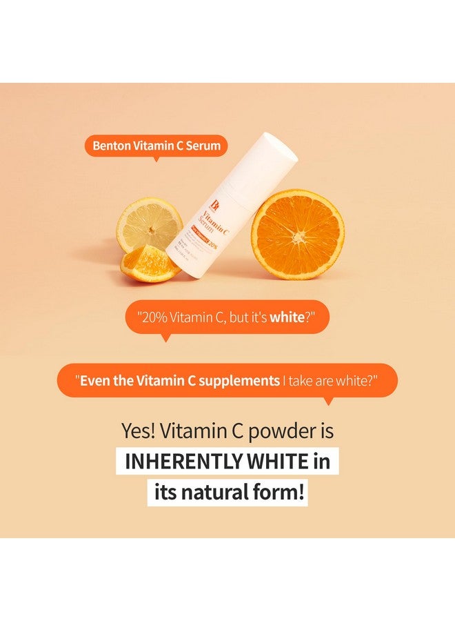 Vitamin C Serum Korean Skin Care Serum For Face With 20% Pure Vitamin C Skin Texture & Elasticity Care Face Moisturizer For All Skin Types(1.01 Fl. Oz.)
