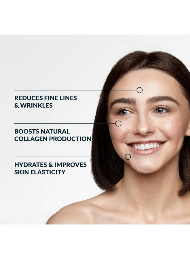 Retinoid Cream 4.25% Retinol Night Moisturizer For Face & Neck With Collagen Peptides & Hyaluronic Acid Anti Aging Wrinkle Cream Improves Skin Tone & Texture 1.4 Oz (Pack Of 2)