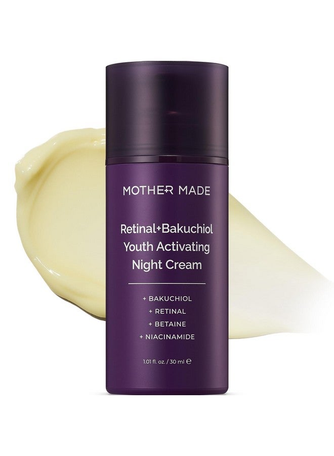 Retinol Bakuchiol Night Cream 1 Fl Oz Korean Retinal Face Cream To Firm Skin Reduce Wrinkles Fine Lines Signs Of Aging Antiaging Smoothing Korean Skincare