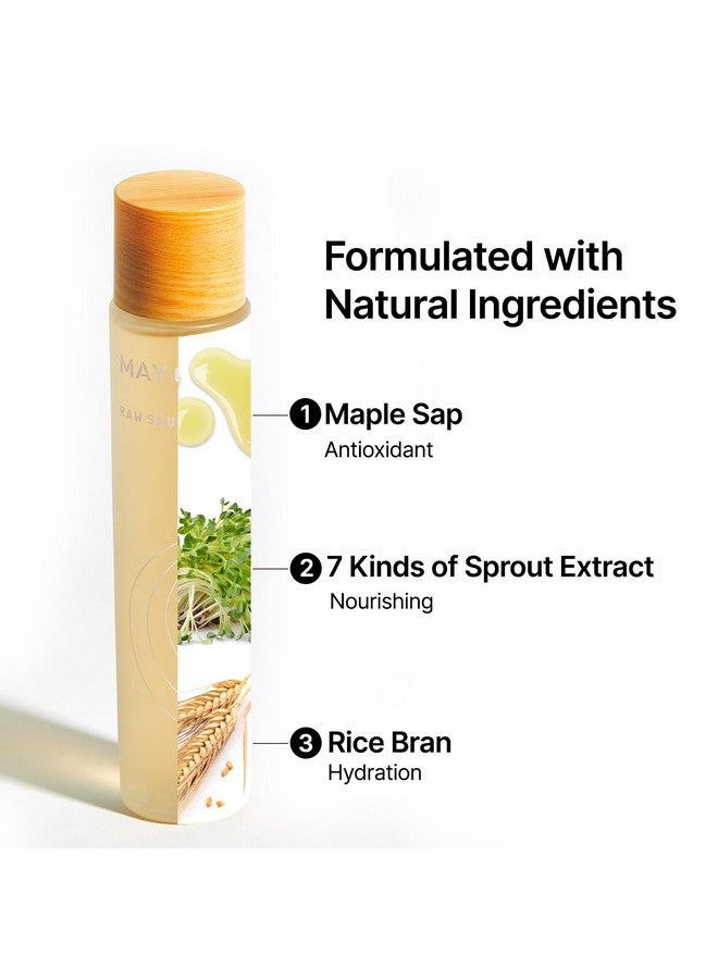 Rice Toner For Face Korean Skin Care [150Ml] Hydrating Toner With Wildcrafted Centella Asiatica Rice Water & Birch Bark Nourishing Antiaging Korean Toner Fastabsorbing Facial Toner By Maycoop